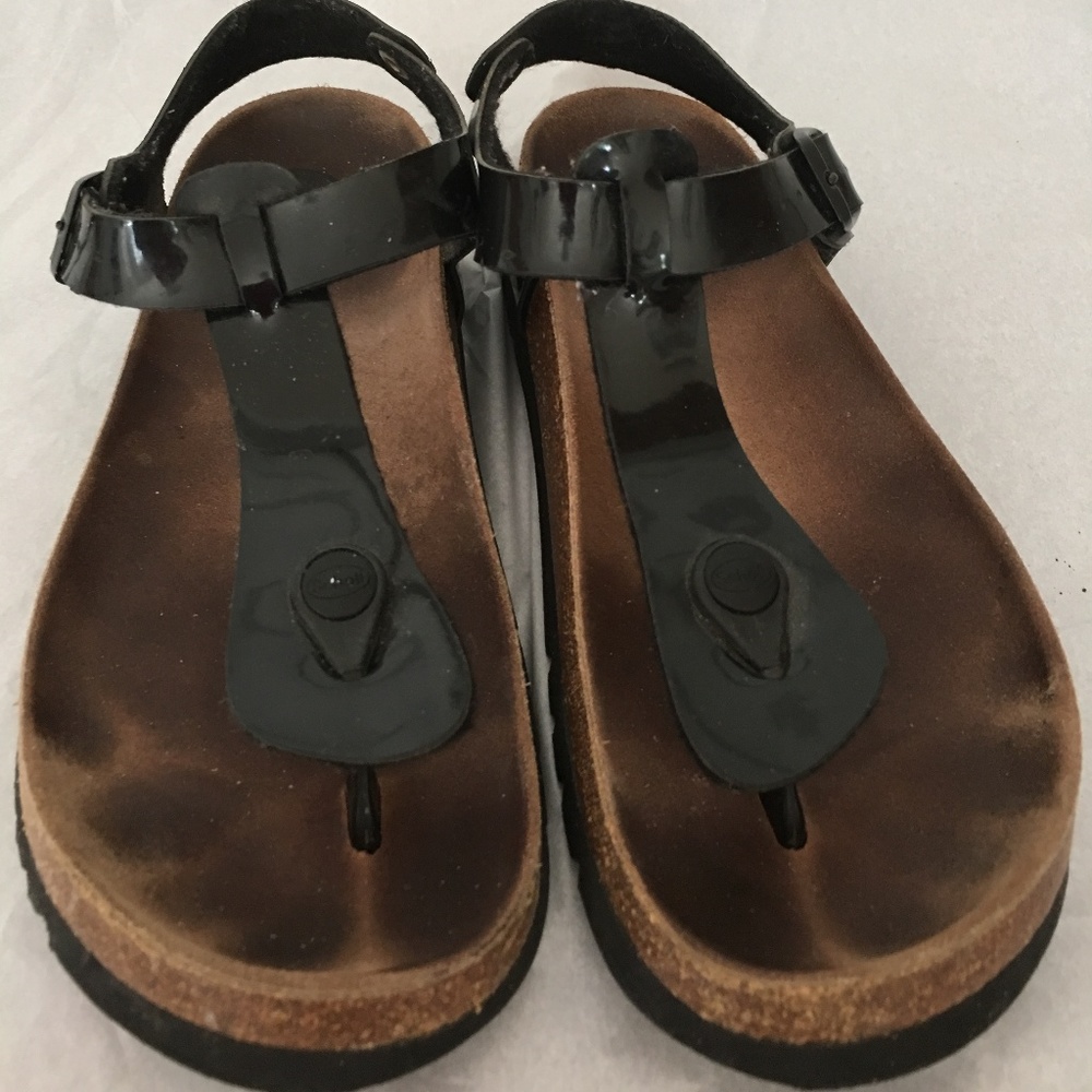 Dr. Scholl black patent leather Bioprint zs EUR 38